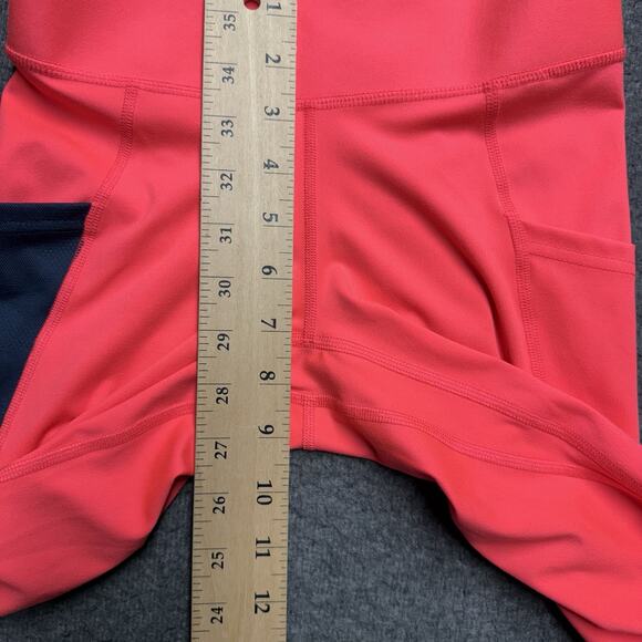 Pearl Izumi Wander Capri Leggings Women's XS Coral Pink Black Workout Active - Picture 6 of 7